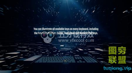 [AE模板]实体键盘操作界面输入打字动画 keyboardFX v1.1！@12629