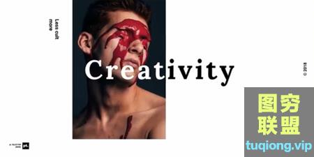 [AE模板]时尚文字标题动画@5659