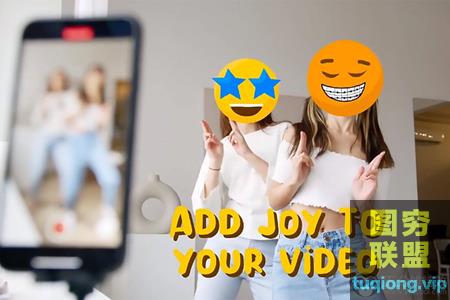 [达芬奇模板]达芬奇模板-有趣卡通创意表情贴纸动画 Cartoon Emoji Animati@29027