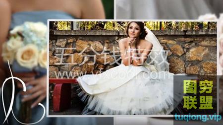 [PR模板]PR婚礼相册，家庭相册，毕业留念通用模板！@2849