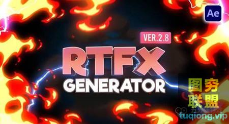 [AE脚本]1850种手绘动漫火焰烟雾流体雷电能量爆炸游戏MG动画特效元素包含视频@28682