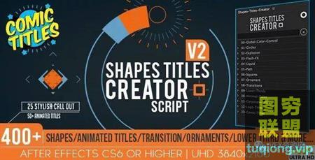 [AE模板]史上最全MG动画元素工具包！你要的都在这里了！@3322