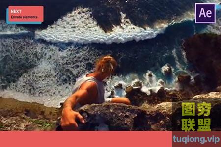 [AE模板]扁平化文字标题字幕条视频包装动画 Vlog Pack!@13721