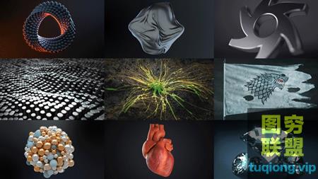 [C4D教程]Cinema 4D全面学习课程经典动画案例@15360