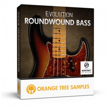 复古J风格电贝司 Orange Tree Samples Evolution Round wound Bass v1.0.0 KONTAKT