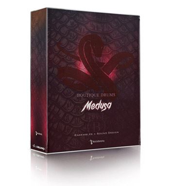 美杜莎（Medusa）现代合奏鼓库 Musical Sampling Boutique Drums: Medusa KONTAKT