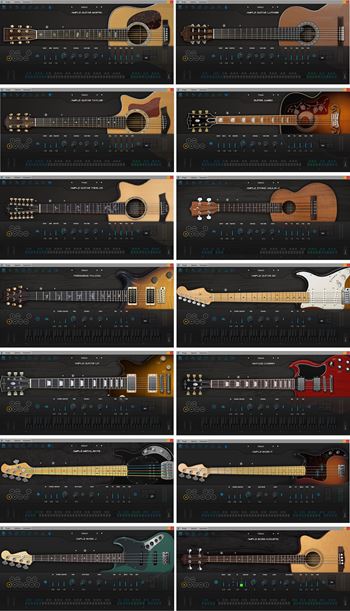Ample Sound Guitar 3 吉他贝斯全套19把 WiN/MacOS