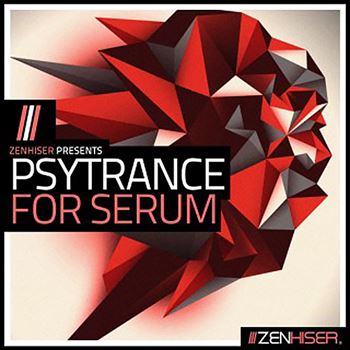 Zenhiser Psytrance For Serum 1 WAV MIDI FXP-工程模板/LOOP/MIDI/预设/WAV素材