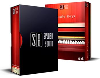 Splash Sound Gentle Keys KONTAKT