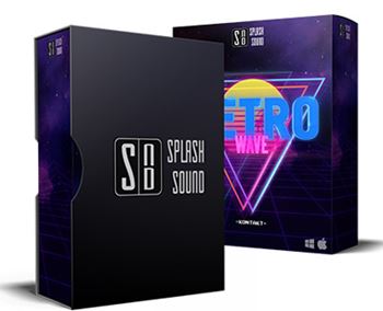 老式合成器和鼓机 Splash Sound Retrowave KONTAKT