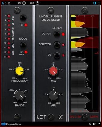 Plugin Alliance Lindell Audio 902 De-Esser v1.0.0 WiN/MAC [MORiA]