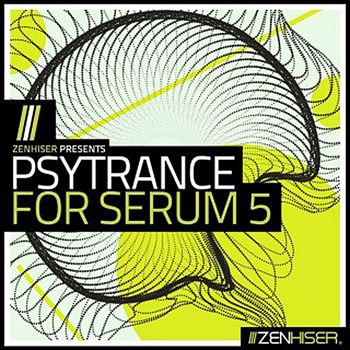 Zenhiser Psytrance For Serum 5 WAV MIDI FXP-工程模板/LOOP/MIDI/预设/WAV素材