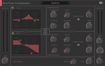 多通道压缩器 Channel Robot DuoTone Compressor v1.0.0 WIN OSX Incl Keygen-R2R