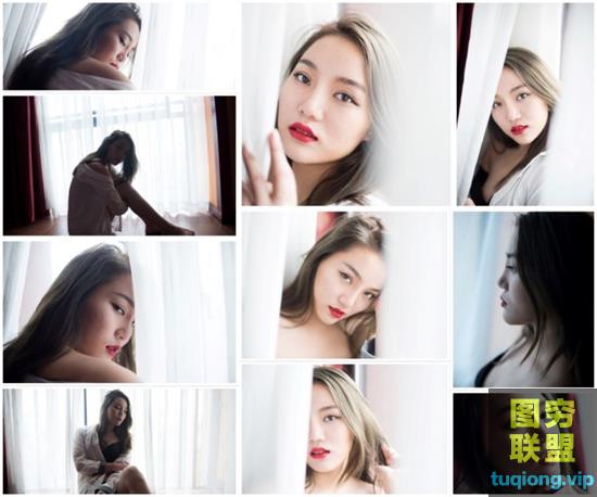 10张室内美女模特私房写真RAW原片 后期修图练习素材 NIKON D810