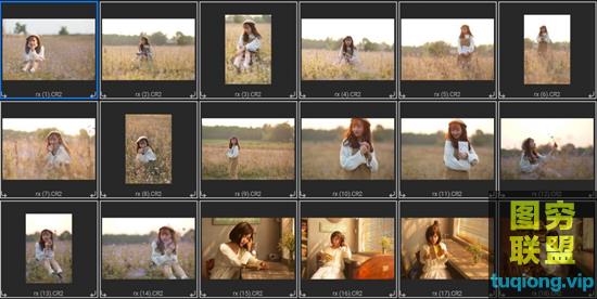 18P 日系美女RAW原片 后期修图师练习PS素材