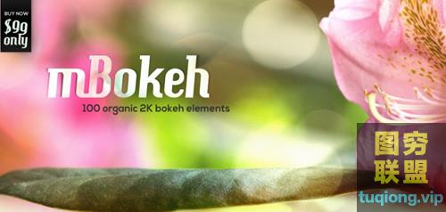 100组2K光斑炫光素材mBokeh-100 Organic 2K Bokeh(MotionVFX)(54GB)