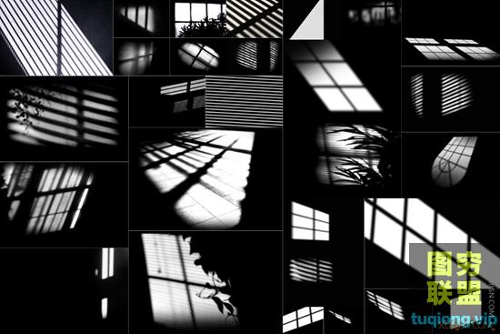 28款高清窗户光线投影光影阴影合成叠加影子PNG透明免抠素材