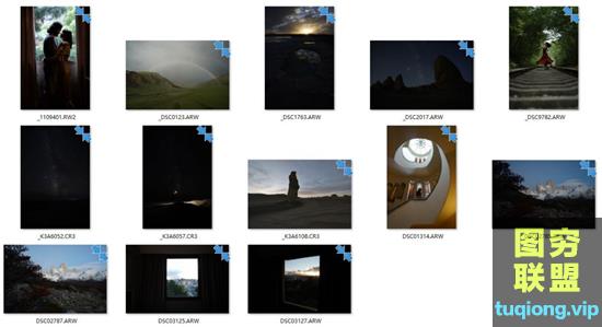 风景 风景人像大佬影叶raw原图素材