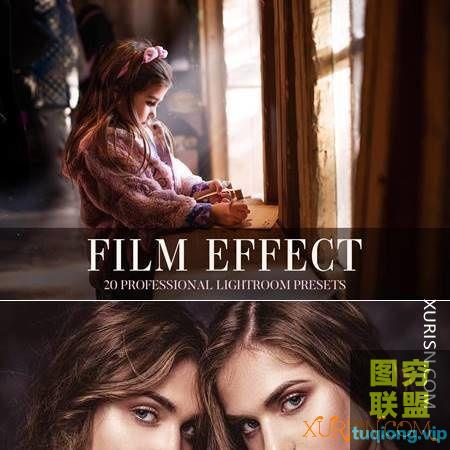20组电影胶片效果LR预设包Film Effect Lightroom Presets