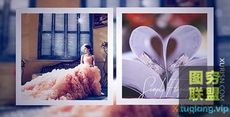 结婚纪念日浪漫相册幻灯片ae模板 Wedding Day