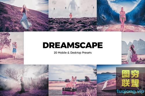 20款Dreamscape 梦境幻景效果Lightroom预设LUTs
