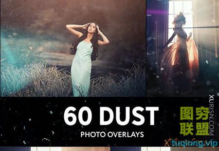60张高清浮尘飘尘图片叠加素材Floating Dust Photo Overlays