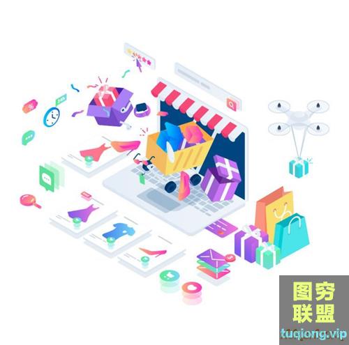 AI城市立体场景矢量插画图形套装素材