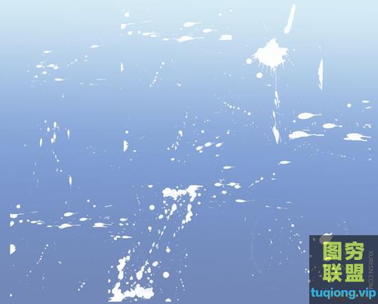 12个真实油漆滴溅、飞溅PS笔刷