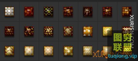 21款竹编图案PS样式 ASL