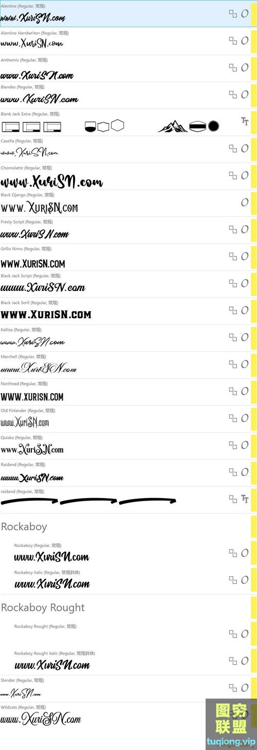 Blankids Studio的23款高级英文字体23 Premium Fonts from Blankids Studio