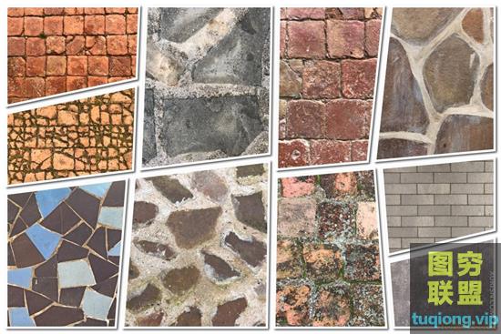 10张高清石材地板纹理图片素材