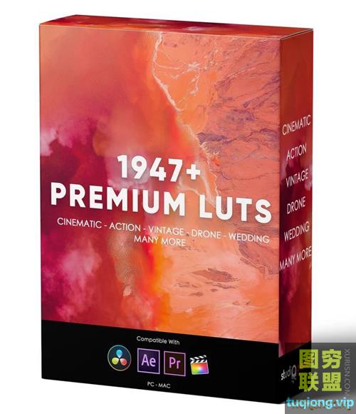 Studio Planet - 1947+ 高级LUTs调色预设集