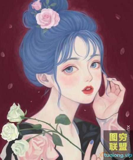 Nutdream板绘人像插画第6期【有笔刷课件】