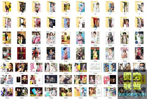 20套时尚个性个人写真样片素材创意风格棚拍影楼摄影JPG素材