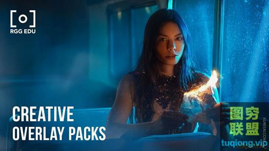 200张高清创意高端镜头氛围艺术光效特效叠加层图片集