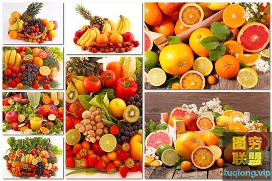 8张超清新鲜蔬菜水果图片集