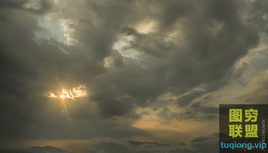 388张壮观浓厚云层乌云密布天空图片参考素材包