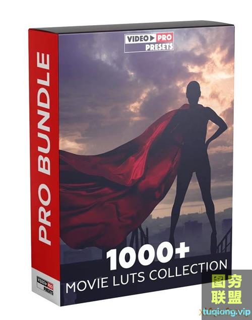 1000+ 好莱坞电影大片效果LUTS调色预设合集 MOVIE LUTS COLLECTION