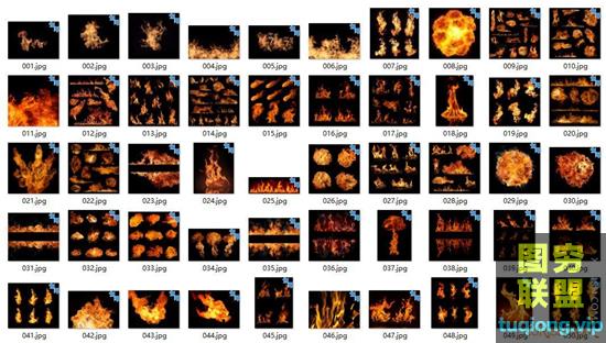 200张高清火苗 燃烧火焰 烈焰 大火 烈火背景 图片素材包