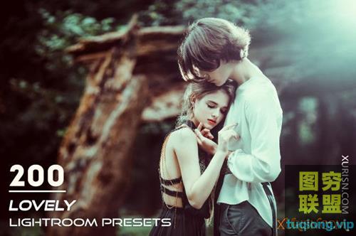 200款唯美爱情LR预设集 Lovely Lightroom Presets