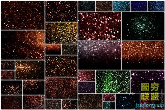 35P 高清闪光纹理背景素材图片Glitter Textures