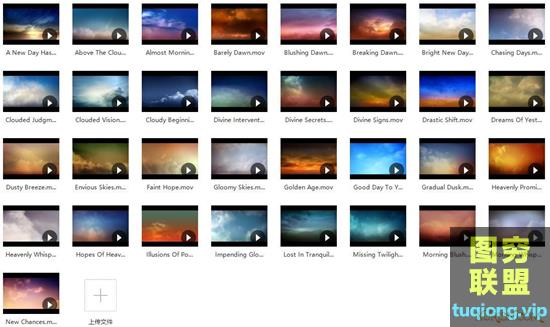 33组动烟雾多云效果光 Cloudy Daze 全高清影视后期素材包 1080P