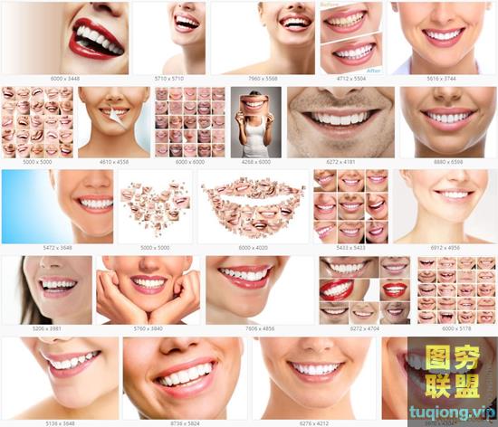 25张高清人像健康洁白的牙齿图片集