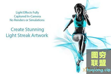 60款高清绚丽抽象艺术光线PS笔刷素材