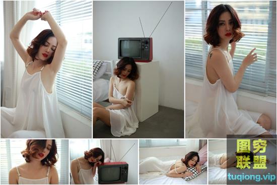 7张性感美女室内私房写真RAW原片CR2格式