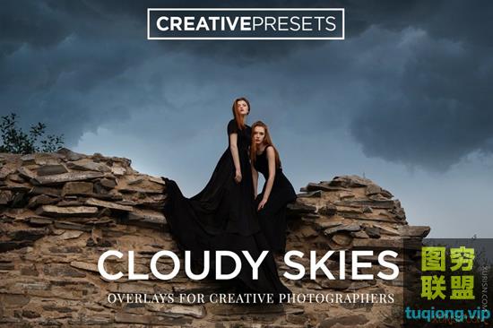 29张高清多云天空图片叠加合成素材Cloudy Sky Overlays