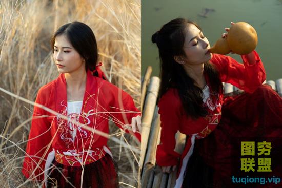 17张外景武侠女侠古风汉服摄影写真RAW原片