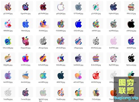 苹果Apple 371个不重样的 logo设计JPG图片参考