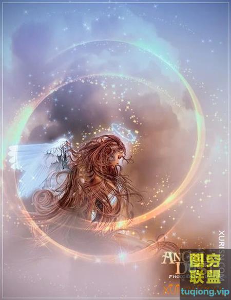 180支高清梦幻天使装饰星光和线条笔刷Rons Angel Dust