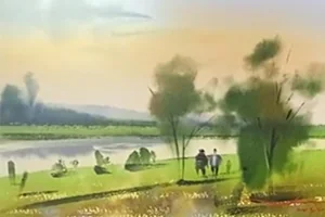 画画的叶宸宇iPad水彩教程(画质清晰带笔刷)